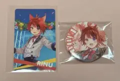 すとぷり　莉犬くん　缶バッジ　カード