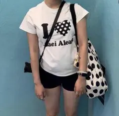 ホワイト ロゴTシャツ