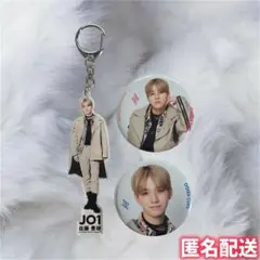 JO1 佐藤景瑚 museum アクキー 缶バッジ 3点セット