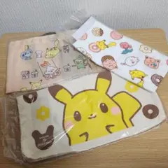 ミスド ポケモン 限定コラボ エコバッグ・トートバッグ・ハンドタオル セット