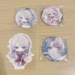新品♡ あんスタ アニカフェ 渉 缶バッジ キラキラ ステッカー - メルカリ