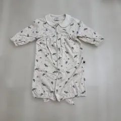 futafuta 花柄ロンパース 50-70