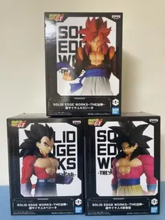 ドラゴンボールGT 超サイヤ人4悟空 ベジータ ゴジータ フィギュア3体セット