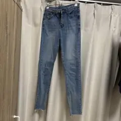 chuu マイナス5kgジーンズ　スキニー　ライトブルー