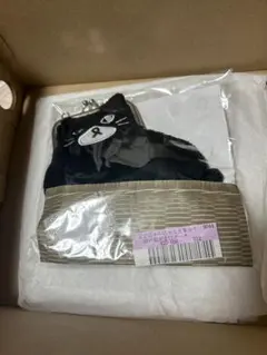 黒猫デザインの小物入れ　黒猫　がま口ポーチ　新品未使用品