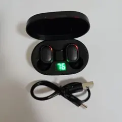 ワイヤレスイヤホン　ブラック　Bluetooth ブルートゥースイヤホン