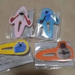 セール　パペットスンスンキャラクター型クリップ 4個セット