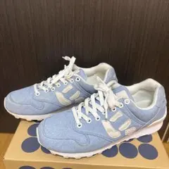 美品‼️via SANGACIO サンガッチョスニーカー ライトブルー 24 にゅ