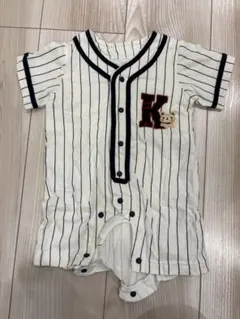 ロンパース　70 野球ユニフォーム風