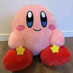 星のカービィ ぬいぐるみスマホスタンド　約30cm
