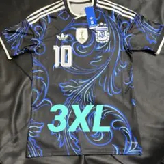 アディダス正規品 アルゼンチン代表 メッシ アウェイユニ 4XL 色抜けあり アディダス正規品 アルゼンチン代表 メッシ アウェイユニ 4XL 色抜け