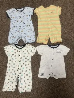 半袖　2way ロンパース 4点セット50〜60cm
