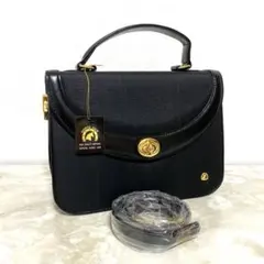 新品タグ付 COMTESSE BLACK ホースヘア レザー2WAYハンドバッグのサムネイル
