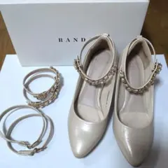RANDA パールビジューストラップ付 7WAYパンプスのサムネイル