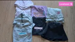 ★USED かわいい～【Lovetoxic】Tシャツ他6点セット(L・他)のサムネイル