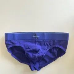 カルバンクライン　メンズビキニ　M(S) ブルーパープル　ビキニブリーフ　下着