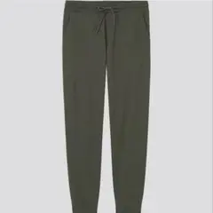 美品 ユニクロ ウルトラストレッチアクティブジョガーパンツ ダークグリーン M