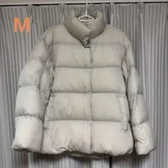 UNIQLO ウルトラライトダウンコクーンジャケット M ライトグレー