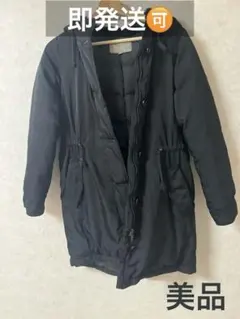 【美品】ユナイテッドアローズ ダウンコート 黒 M-Lサイズ