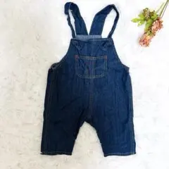 Wrangler デニムオーバーオールサロペット80cm