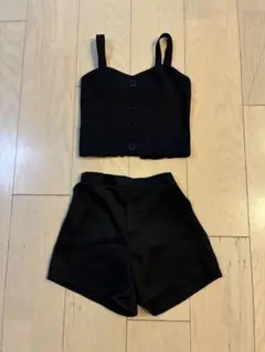 a様専用です！URBAN CERRY黒セットアップ　ビスチェのサムネイル