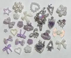 No.676 ネイルパーツ　デコパーツ　まとめ売り　アソート