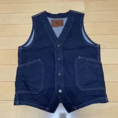 デニム ベスト