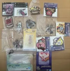 一番くじ ワンピース G賞 H賞 ステッカー I賞 15種　アクスタ