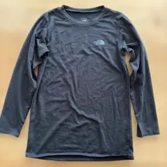 (140)THE NORTH FACE ブラック 長袖Tシャツ