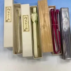 ★最終価格募集昭和レトロ★帯締め 色々4本セット