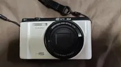 ​【美品】CASIO EXILIM EX-FC400S ホワイト SDカード付のサムネイル