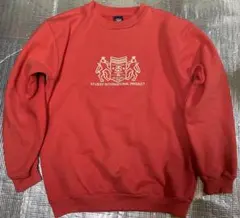 た*き様 【破格価格】old stussy スウェット 赤 Mサイズ