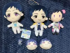 あんスタ ぬいぐるみ マスコット おまんじゅう ちみリング 伏見弓弦 6点