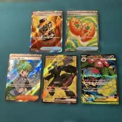 ゼクロムex メガフシギバナexなどSR5枚