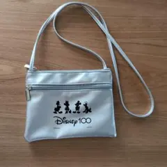 ダイソーディズニー100周年　ショルダーポーチ