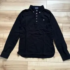 PEARLY GATES パーリーゲイツ 長袖 ポロシャツ 1 ブラック ゴルフ