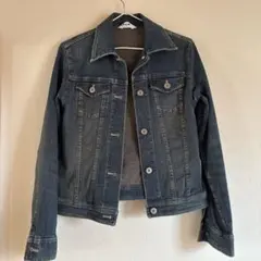 レディース ダークブルーデニムジャケット