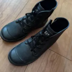 GAP ブラック ハイカット レインシューズ