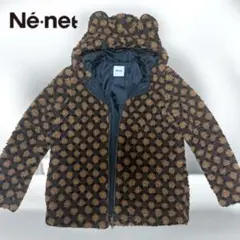 ✨️希少L✨️ ネネット Ne-net くま耳 フード ボア ブルゾン ジャンパーのサムネイル