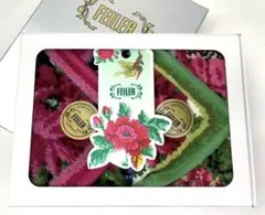 新品 FEILER フェイラー タオル ハンカチ 2枚 セット 花柄 箱入り