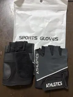 ATHLGTICS パワーグリップ グローブ ブラック美品のサムネイル