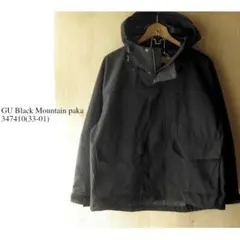 ウィンドプルーフオーバーサイズマウンテンパーカ ブラック Sサイズ