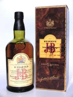 【L2】J&B リザーブ15年 90年代 箱付 750mlのサムネイル