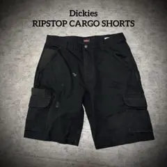 Dickies y2k カーゴショーツ リップストップ ワーク ブラック 32のサムネイル