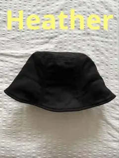 ヘザー　HEATHER　帽子　ハット　黒のサムネイル