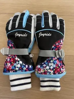 スノーウェア110cm ユニコーン ピンク 紫 帽子手袋セット 子ども用