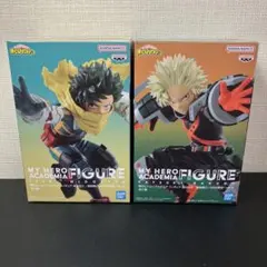 【GiGO限定】ヒロアカ フィギュア 緑谷出久 爆豪勝己 2体セット 未開封