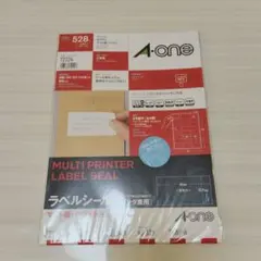 新品未使用品A-one ラベルシール 72224 24面付 22シート