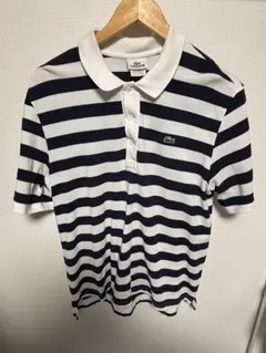 LACOSTE ストライプポロシャツ サイズ5