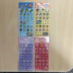 【新品未開封】 正規品 セブン限定 タイルシール 4種類セット